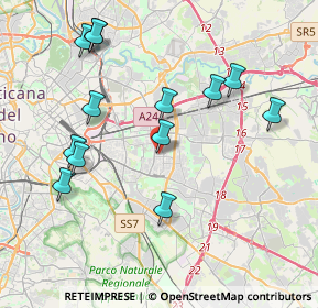 Mappa Via dei Lauri, 00172 Roma RM, Italia (4.41231)