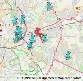 Mappa Via degli Elci, 00172 Roma RM, Italia (4.24846)
