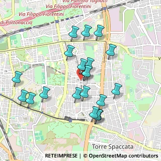 Mappa Via degli Abeti, 00172 Roma RM, Italia (0.978)