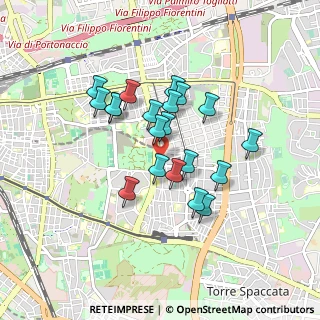 Mappa Via del Trifoglio, 00172 Roma RM, Italia (0.747)