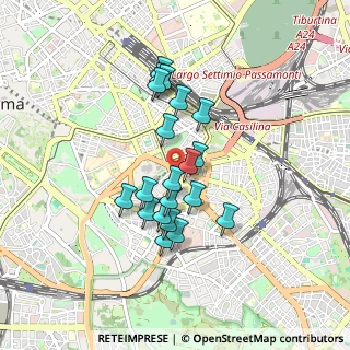 Mappa Fermata Metro San Giovanni, 00183 Roma RM, Italia (0.7445)