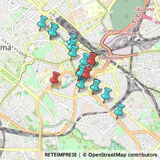 Mappa Fermata Metro San Giovanni, 00183 Roma RM, Italia (0.73056)