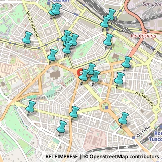 Mappa Fermata Metro San Giovanni, 00183 Roma RM, Italia (0.601)