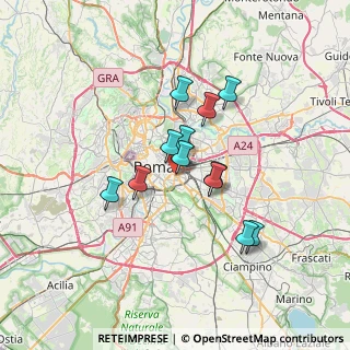 Mappa Fermata Metro San Giovanni, 00183 Roma RM, Italia (5.61083)
