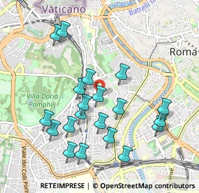 Mappa Via Pietro Roselli, 00153 Roma RM, Italia (1.0325)