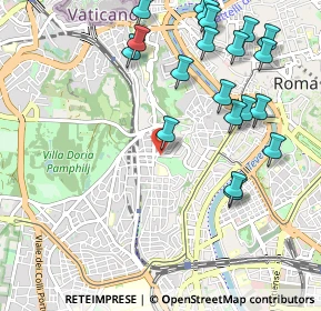 Mappa Via Pietro Roselli, 00153 Roma RM, Italia (1.28)