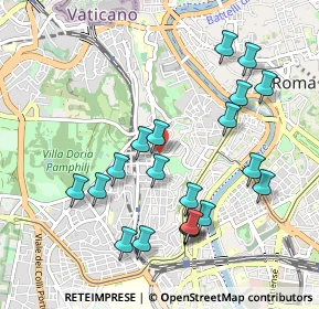 Mappa Via Pietro Roselli, 00153 Roma RM, Italia (1.073)