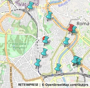 Mappa Via Pietro Roselli, 00153 Roma RM, Italia (1.20833)