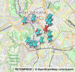 Mappa Via Pietro Roselli, 00153 Roma RM, Italia (1.42533)