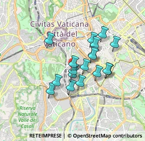 Mappa Via Pietro Roselli, 00153 Roma RM, Italia (1.40722)