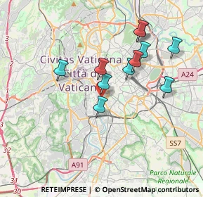 Mappa Via Jacopa de' Settesoli, 00153 Roma RM, Italia (3.57455)