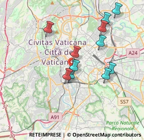 Mappa Via Jacopa de' Settesoli, 00153 Roma RM, Italia (3.64091)