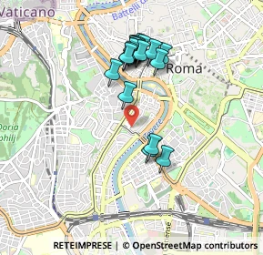 Mappa Via Jacopa de' Settesoli, 00153 Roma RM, Italia (0.8625)