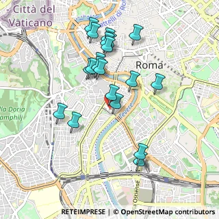 Mappa Via Jacopa de' Settesoli, 00153 Roma RM, Italia (0.959)