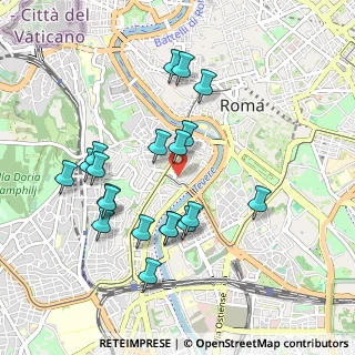 Mappa Via Jacopa de' Settesoli, 00153 Roma RM, Italia (0.9845)