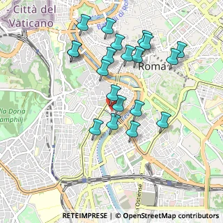 Mappa Via Jacopa de' Settesoli, 00153 Roma RM, Italia (0.9895)