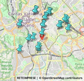 Mappa Via Jacopa de' Settesoli, 00153 Roma RM, Italia (1.9315)
