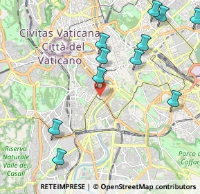 Mappa Via Jacopa de' Settesoli, 00153 Roma RM, Italia (2.60273)