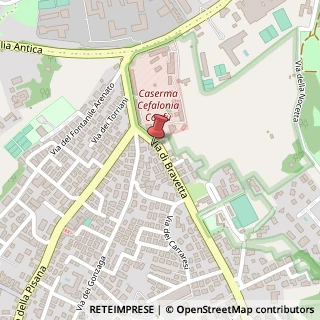 Mappa Via di Bravetta, 86, 00164 Roma, Roma (Lazio)