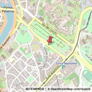 Mappa Via del circo massimo, 00153 Roma, Roma (Lazio)