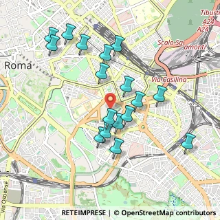 Mappa Via Locri, 00183 Roma RM, Italia (0.97647)