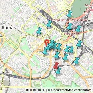 Mappa Via Locri, 00183 Roma RM, Italia (0.9675)