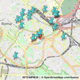 Mappa Via Locri, 00183 Roma RM, Italia (1.219)