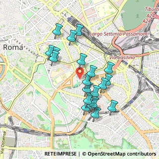 Mappa Via Locri, 00183 Roma RM, Italia (0.864)