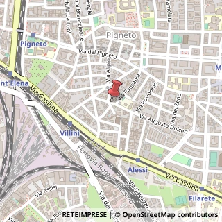 Mappa Via Santa Caterina, 1, 00176 Roma, Roma (Lazio)