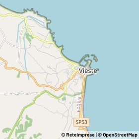 Mappa Vieste