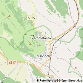 Mappa Pescocostanzo