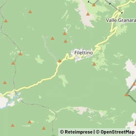 Mappa Filettino