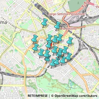 Mappa Via Cuma, 00183 Roma RM, Italia (0.655)