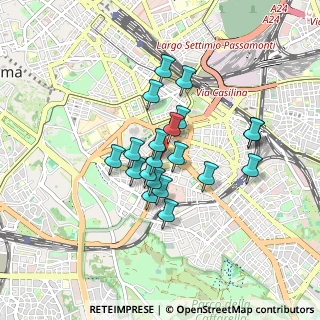 Mappa Via Cuma, 00183 Roma RM, Italia (0.6895)