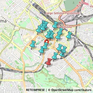 Mappa Via Cuma, 00183 Roma RM, Italia (0.694)