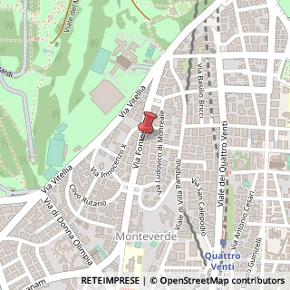 Mappa Via Fonteiana, 55, 00152 Roma, Roma (Lazio)