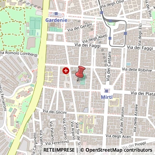 Mappa Via Tor de' Schiavi, 150, 00172 Roma, Roma (Lazio)