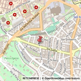 Mappa Via Illiria, 1, 00183 Roma, Roma (Lazio)