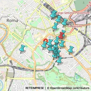Mappa Via Illiria, 00183 Roma RM, Italia (0.843)