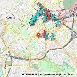 Mappa Via Illiria, 00183 Roma RM, Italia (1.041)