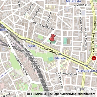 Mappa Via Giovanni Maggi, 107, 00176 Roma, Roma (Lazio)