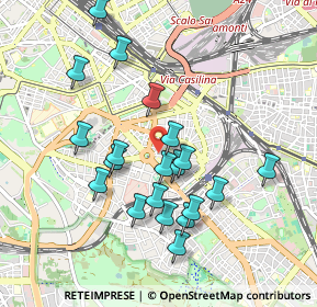 Mappa Via Pinerolo, 00183 Roma RM, Italia (0.941)