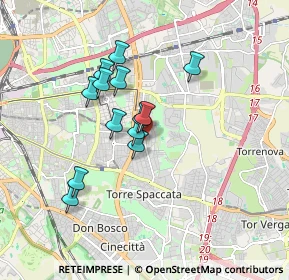 Mappa Via Giovanni Faber, 00172 Roma RM, Italia (1.49308)