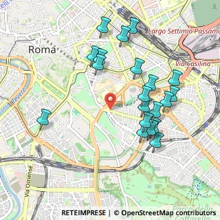 Mappa Piazzale Metronio, 00183 Roma RM, Italia (1.0475)