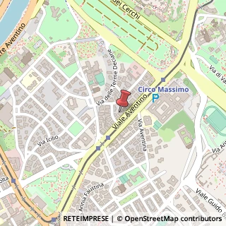 Mappa Viale Aventino, 80, 00153 Roma, Roma (Lazio)