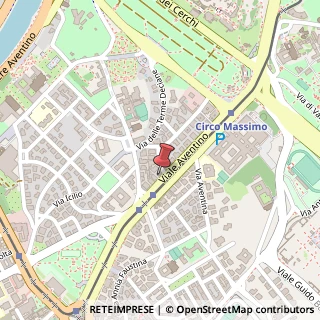 Mappa Viale Aventino, 98, 00153 Roma, Roma (Lazio)