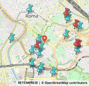 Mappa Piazza di Santa Balbina, 00153 Roma RM, Italia (1.2425)