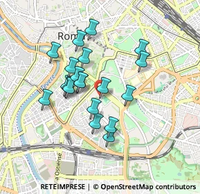 Mappa Piazza di Santa Balbina, 00153 Roma RM, Italia (0.7795)