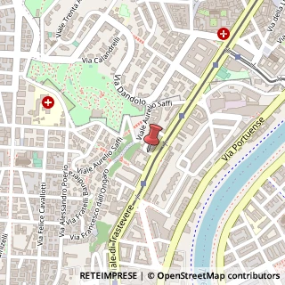 Mappa Via Mattia Montecchi,  4, 00153 Roma, Roma (Lazio)