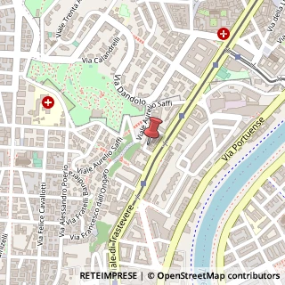 Mappa Via Aurelio Saliceti, 17, 00153 Roma, Roma (Lazio)